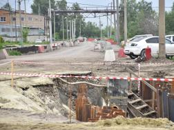 В Пензе перенесли на 2 месяца срок сдачи дороги на улице Рябова