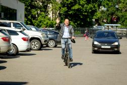 Более 350 пензенцев приняли участие в акции «На работу на велосипеде»