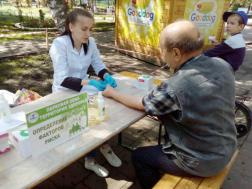 Пензенцы смогут проверить здоровье в парке Белинского