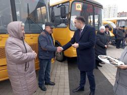 Пензенская область получила 45 школьных автобусов