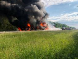 В Пензенской области в результате ДТП с бензовозом погиб человек
