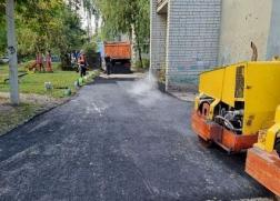 В Пензе завершается ремонт внутридворовых дорог