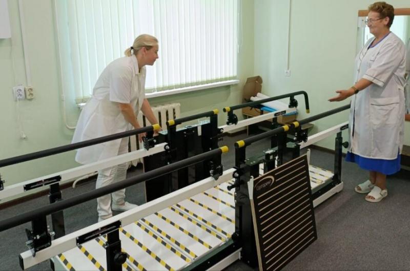 В детскую поликлинику Пензы поступили тренажеры для реабилитации