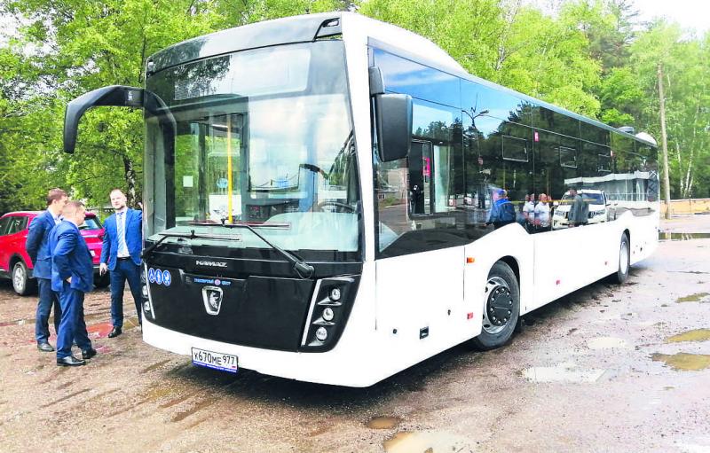 В Заречном тестируют новый автобус завода «КамАЗ»