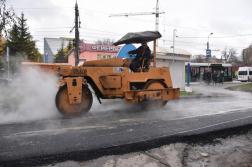 В Пензе на улице Суворова образовался провал на дороге