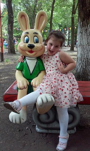 Ангелина Буянова, 5 лет