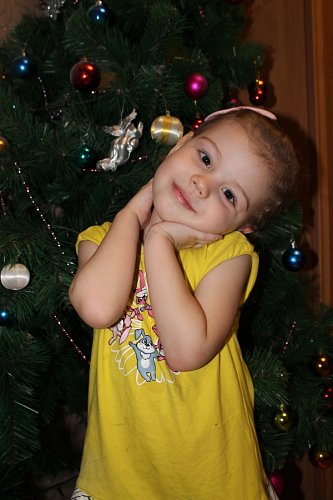 Анастасия Вандышева, 3 года