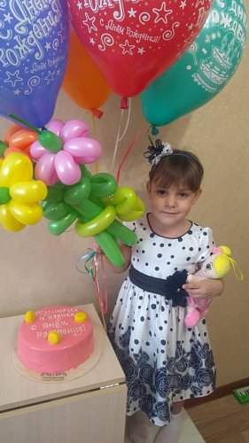 Полина Лебедева, 4 года